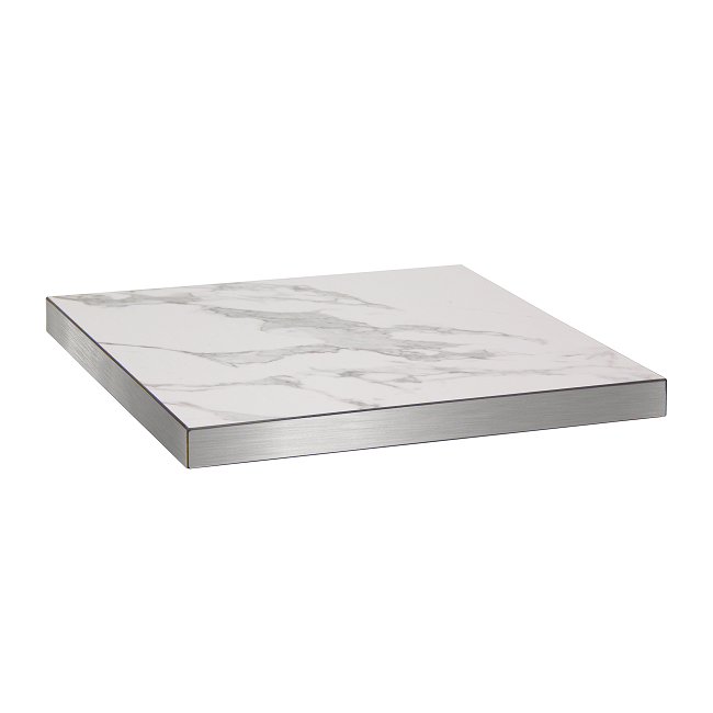 Melamine Table Top in White Finish