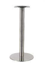 Indoor Stainless Steel Table Bar Height Bases, 20R