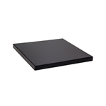 Resin Table Top in Black Finish