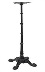 Indoor 4 Prongs Cast Iron Vintage Bar Height Table Base